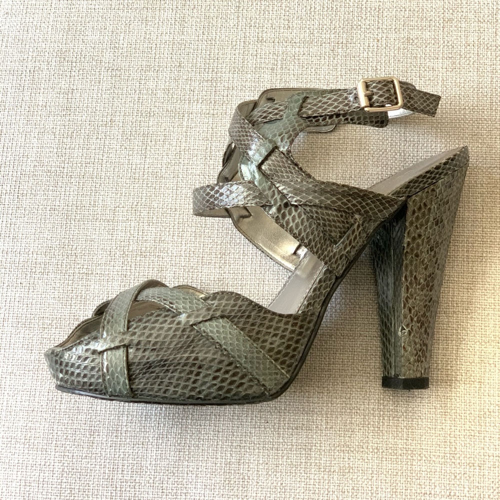 Calvin Klein python heels - Picture 4 of 6
